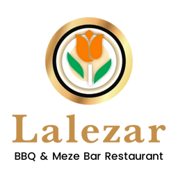 Lalezar BBQ and Meze logo.